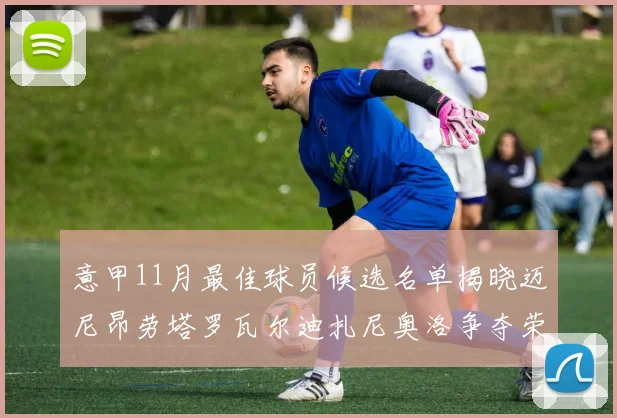 意甲11月最佳球员候选名单揭晓迈尼昂劳塔罗瓦尔迪扎尼奥洛争夺荣誉